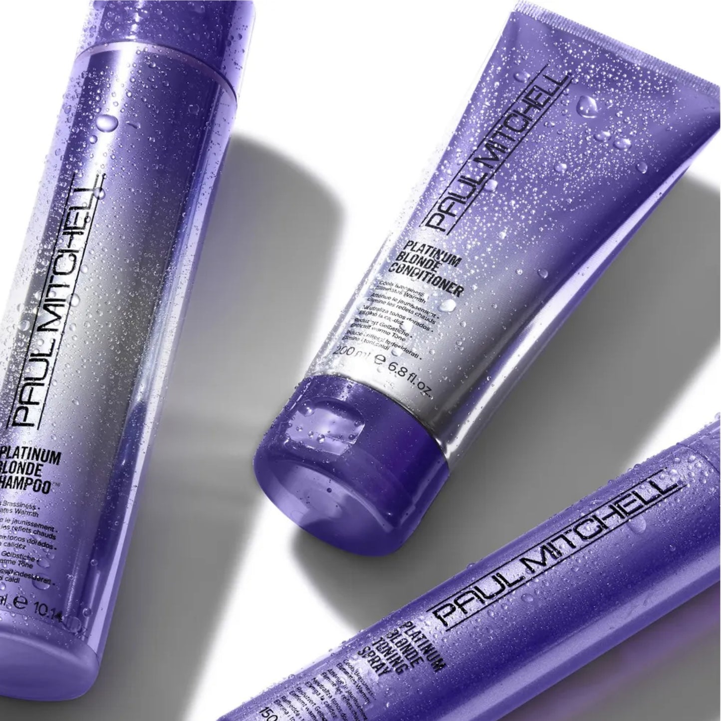 แชมพู หรือ คอนดิชั่นเนอร์ ม่วง Paul Mitchell Platinum Blonde Shampoo & Conditioner