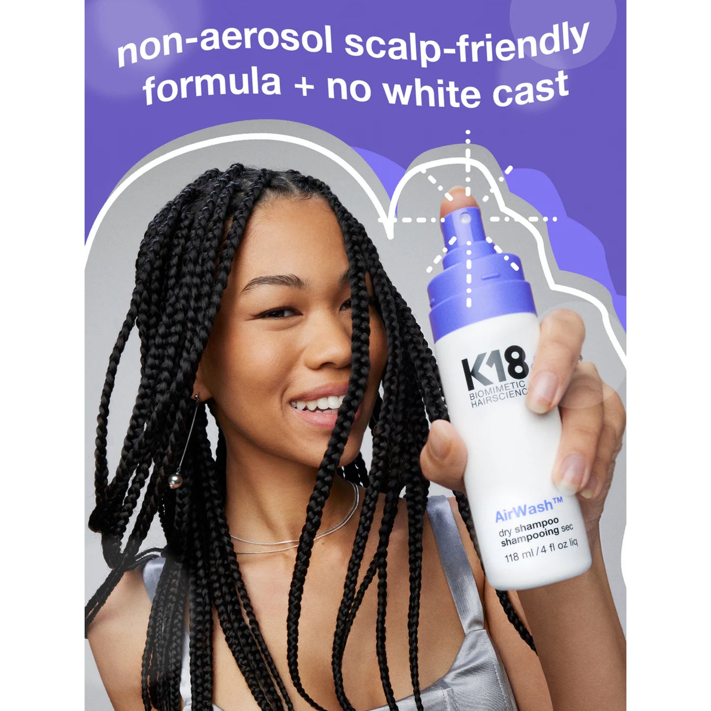 k18 Air Wash Dry Shampoo เค18 แชมพูสระผมแห้ง