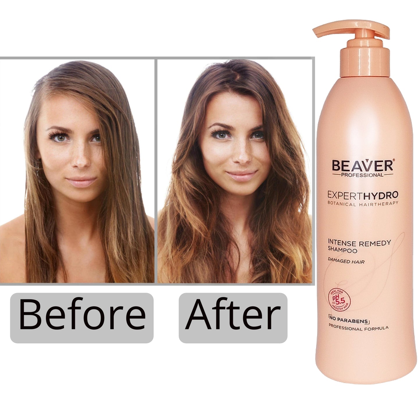 แชมพู Beaver Experthydro Botanical Hairtherapy Intense Remedy Shampoo Damaged Hair