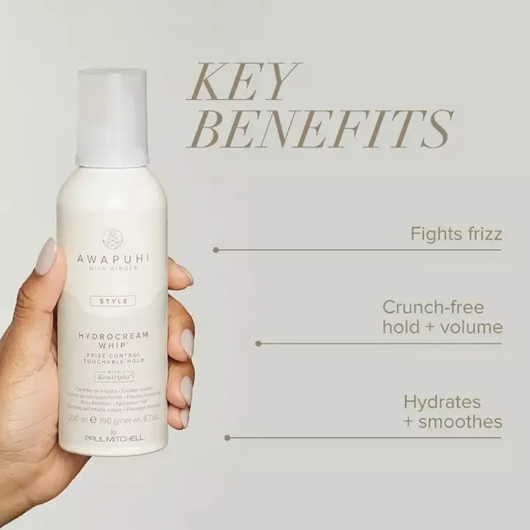 วิปครีมมูสสำหรับผม Paul Mitchell Awapuhi Wild Ginger HydroCream Whip 200 ml