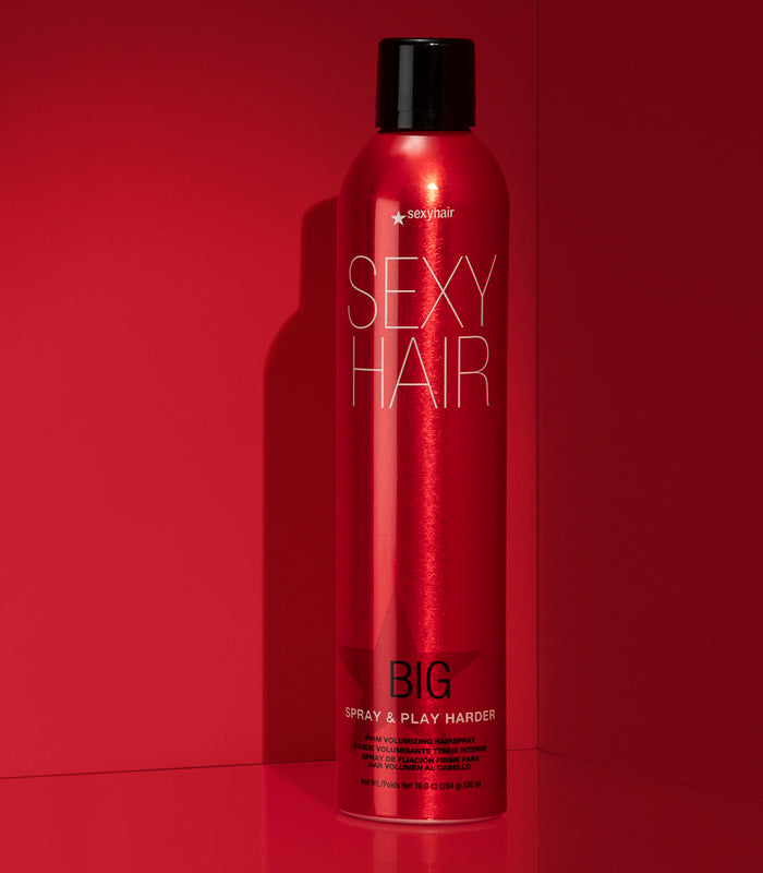 Sexyhair Spray & Play Harder - สเปรย์จับทรงผมแข็งปานกลาง