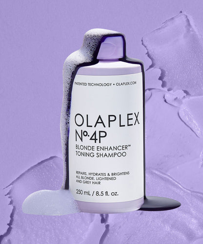 แชมพูม่วง Olaplex No 4P  BLONDE ENHANCER TONING SHAMPOO ของแท้