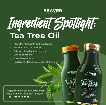 แชมพู / ครีมนวด Beaver Tea Tree Oil Series Shampoo / Conditioner