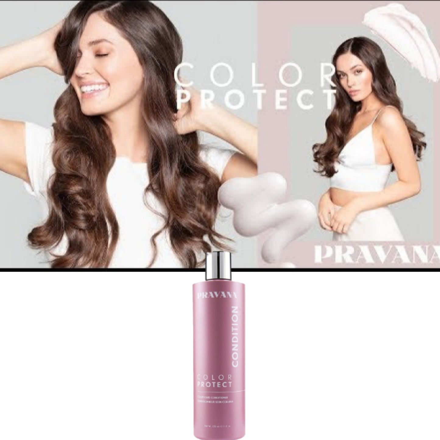 ครีมนวด สีผม Pravana Color Protect Hair Conditioner
