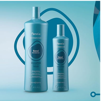 แชมพู สำหรับหนังศรีษะ บอบบาง Fanola Sensi Care Shampoo