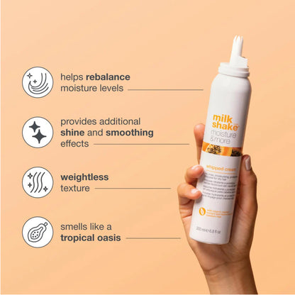 มูสเนื้อวิปครีม Milk Shake Whipped Cream Moisture & More Leave In