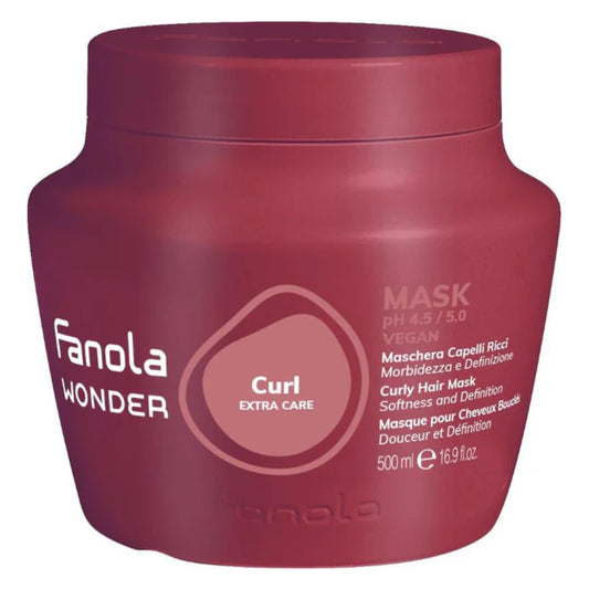 มาสก์สำหรับผมลอน Fanola Curly Shine Curly and Wavy Hair Mask