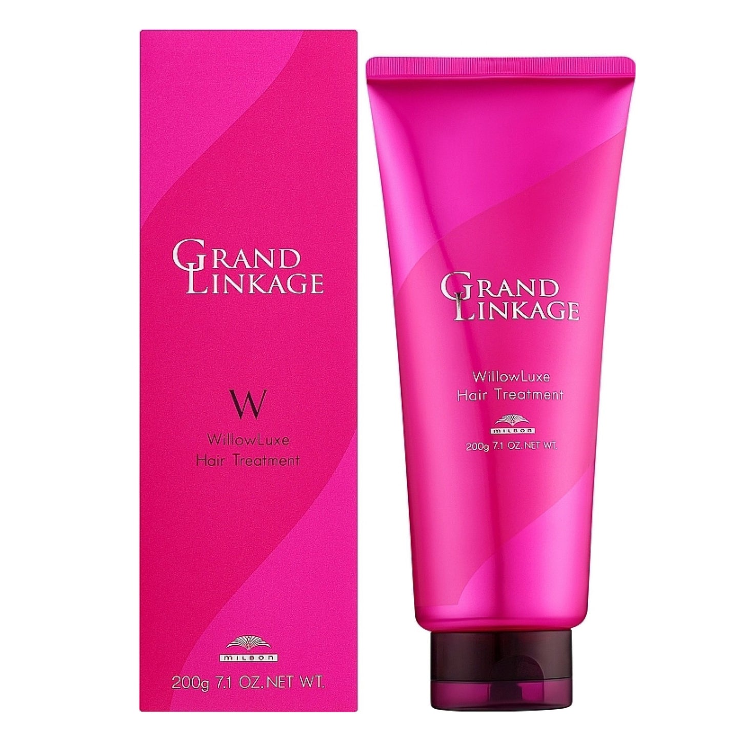 Milbon Grand Linkage W Willowluxe Hair Treatment ผลิตภัณฑ์ บำรุงเส้นผม แบบล้างออก