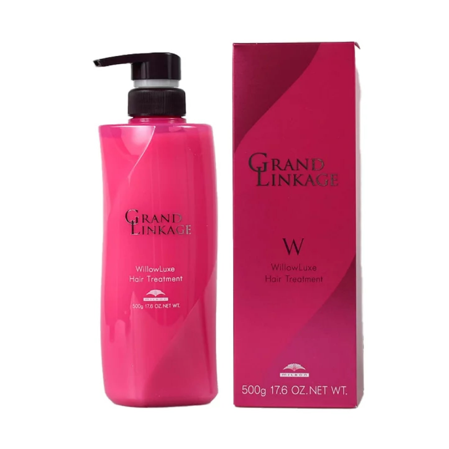 Milbon Grand Linkage W Willowluxe Hair Treatment ผลิตภัณฑ์ บำรุงเส้นผม แบบล้างออก