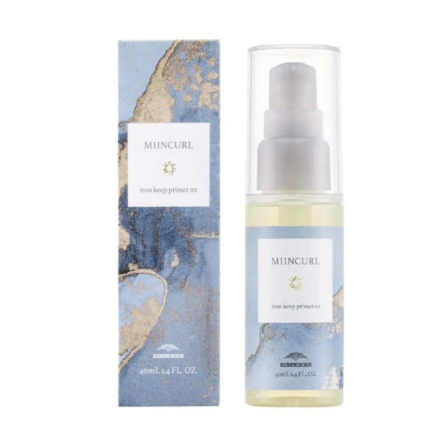 ผลิตภัณฑ์ จัดแต่งทรงผม Milbon Miincurl Iron Keep Primer 01 / 02