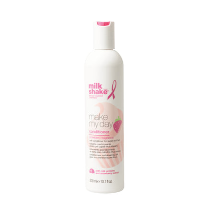 แชมพู / ครีมนวด Milk Shake Make My Day Strawberry Fragrance Shampoo , Conditioner with Milk Proteins