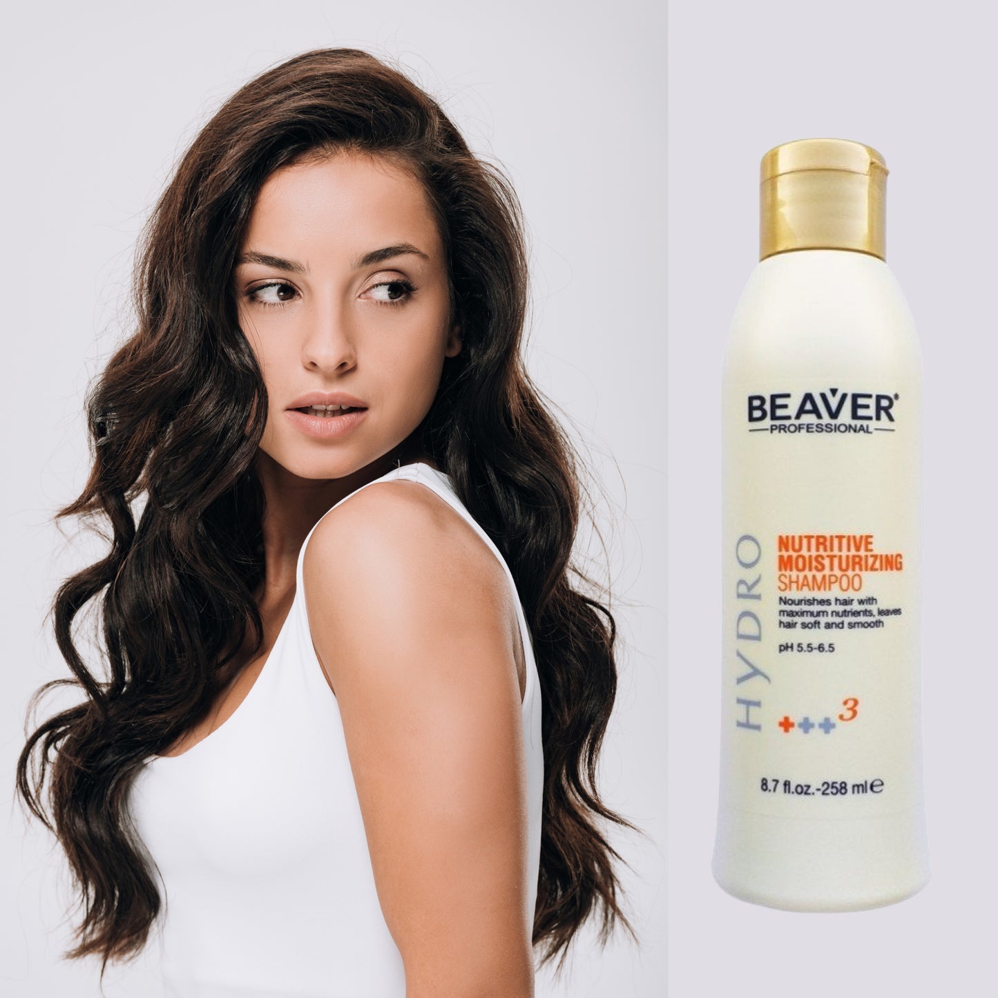 แชมพู สำหรับผมเสีย Beaver Nutritive Moisturizing Shampoo