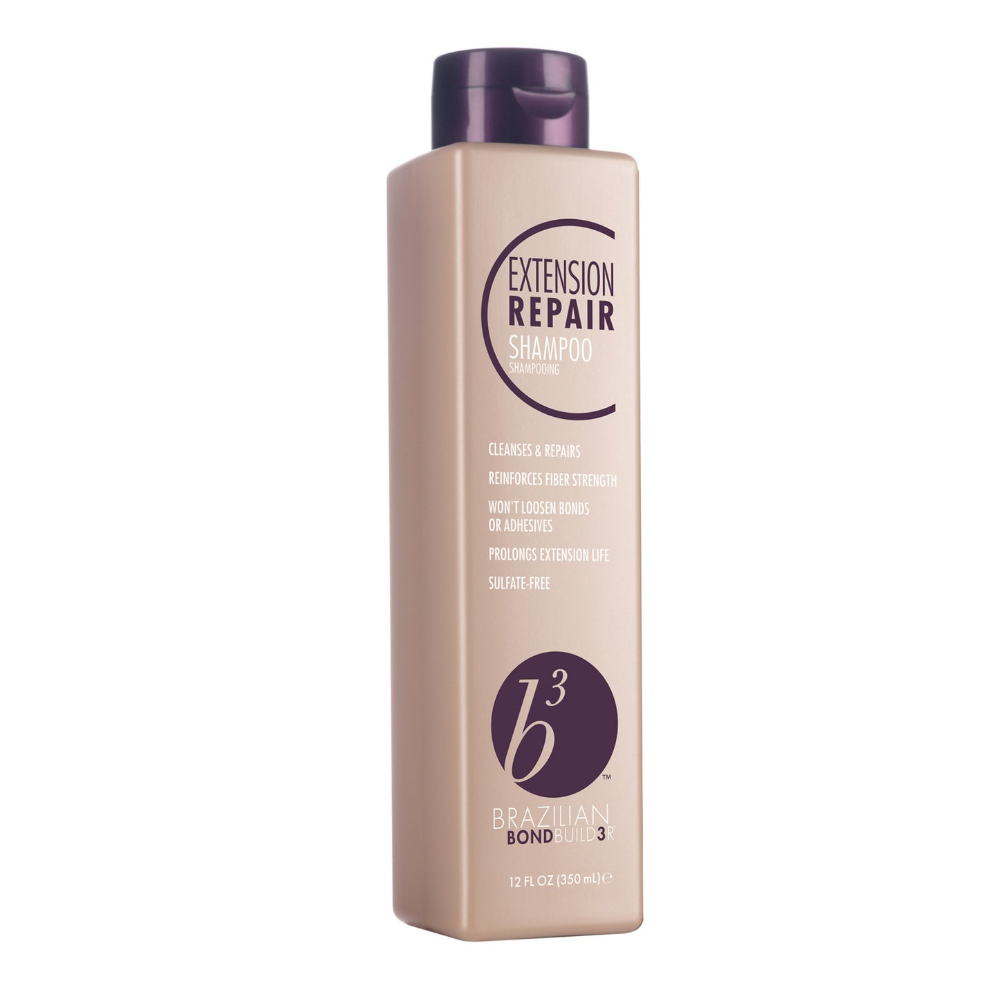แชมพู / ครีมนวด ออกแบบเฉพาะเพื่อผมต่อโดยเฉพาะ ทำความสะอาดล้ำลึก  B3 Brazilian Bondbuild3r Extension Repair Shampoo / Conditoner