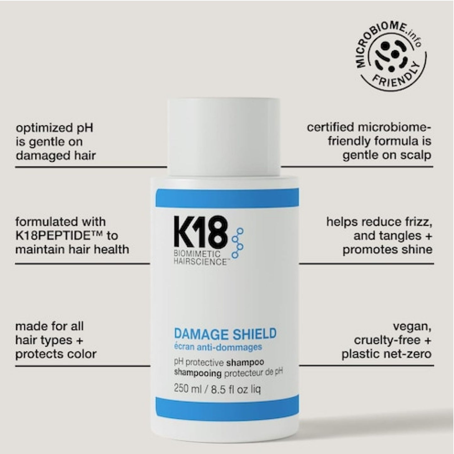 แชมพู k18 Damage Shield PH Protective Shampoo