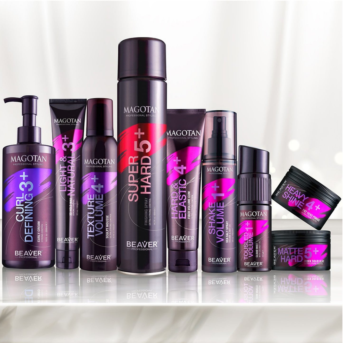 ครีมจับลอน Beaver Magotan Professional Styling Curl Defining 3+