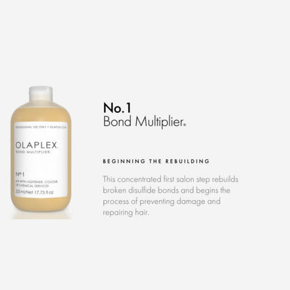 ชุด ซ่อมแซมผม Olaplex NO 1 , NO 2 Salon kit