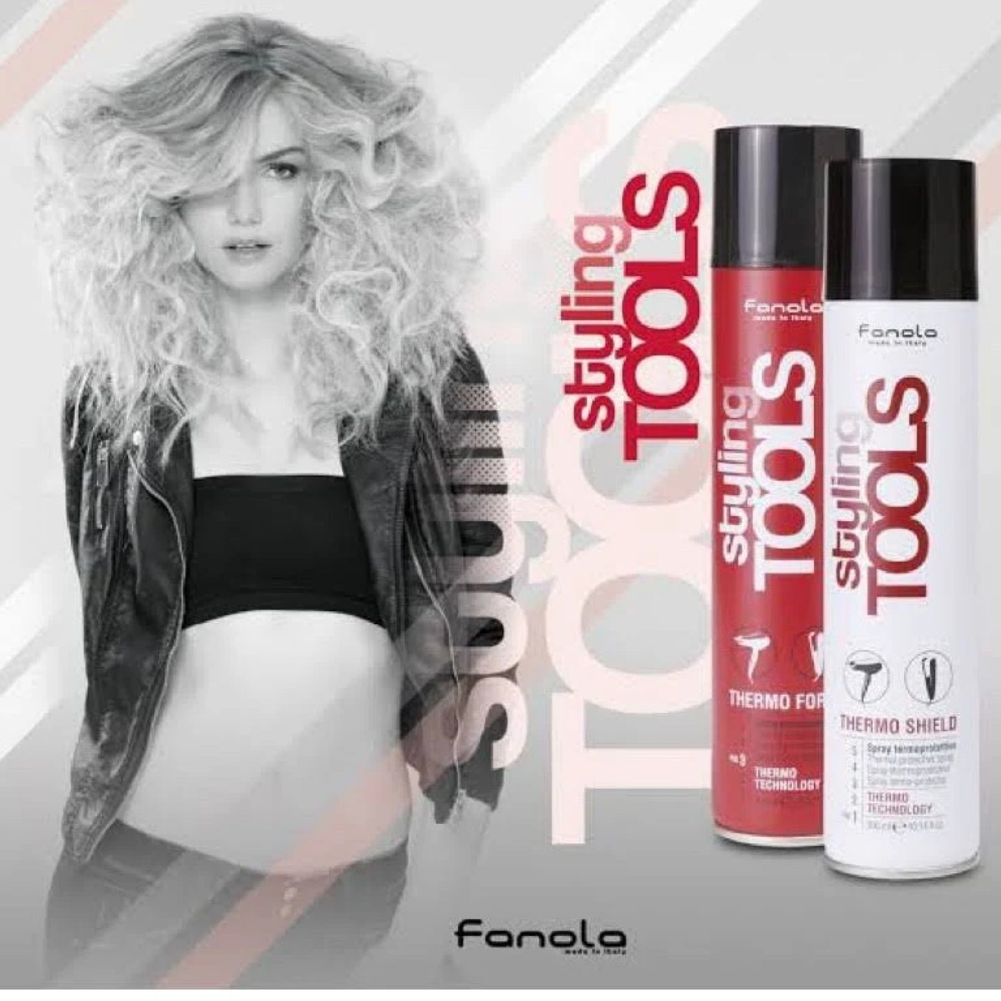 สเปร์ย จัดแต่งทรงผม อยู่ทรง ระดับ 5 Fanola Styling Tools Power Style Spray