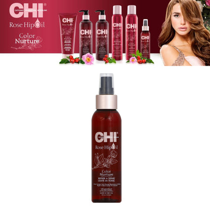 วิตามิน CHI Rose Hip Oil Repair & Shine Leave-In Tonic