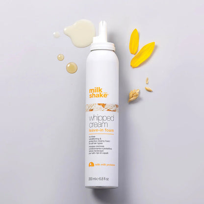 มูสเนื้อครีม Milk Shake Whipped Cream Leave In Foam With Milk Protiens