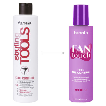 เจลจัดลอนผมดัด  Fanola Fan Touch Feel The Control