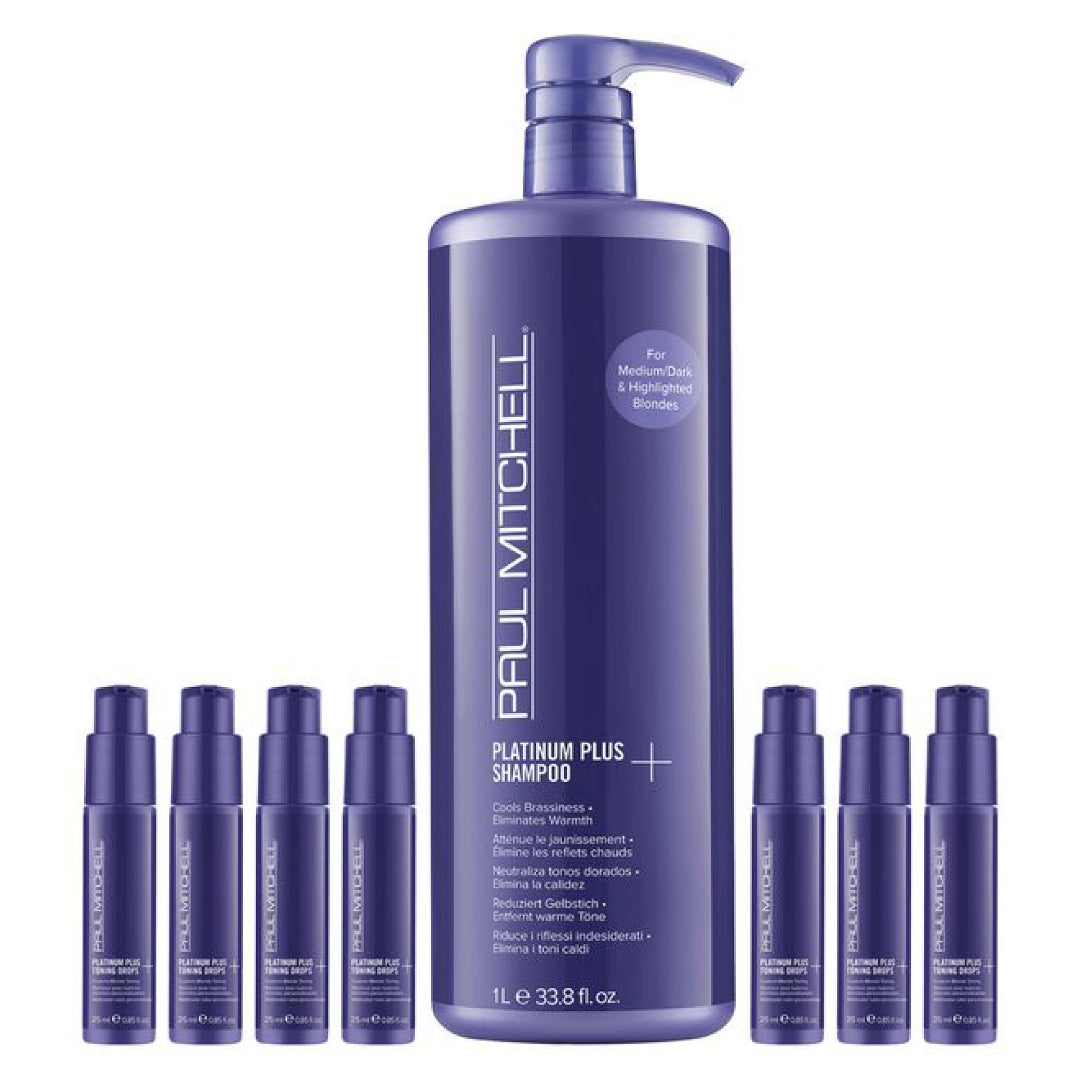 แชมพูม่วง Paul Mitchell Platinum Plus Shampoo