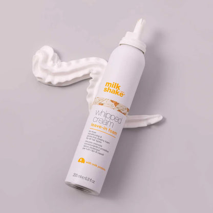 มูสเนื้อครีม Milk Shake Whipped Cream Leave In Foam With Milk Protiens