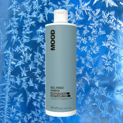 แชมพูรักษา ผมร่วง Mood Cell Force Shampoo with vitamin PP