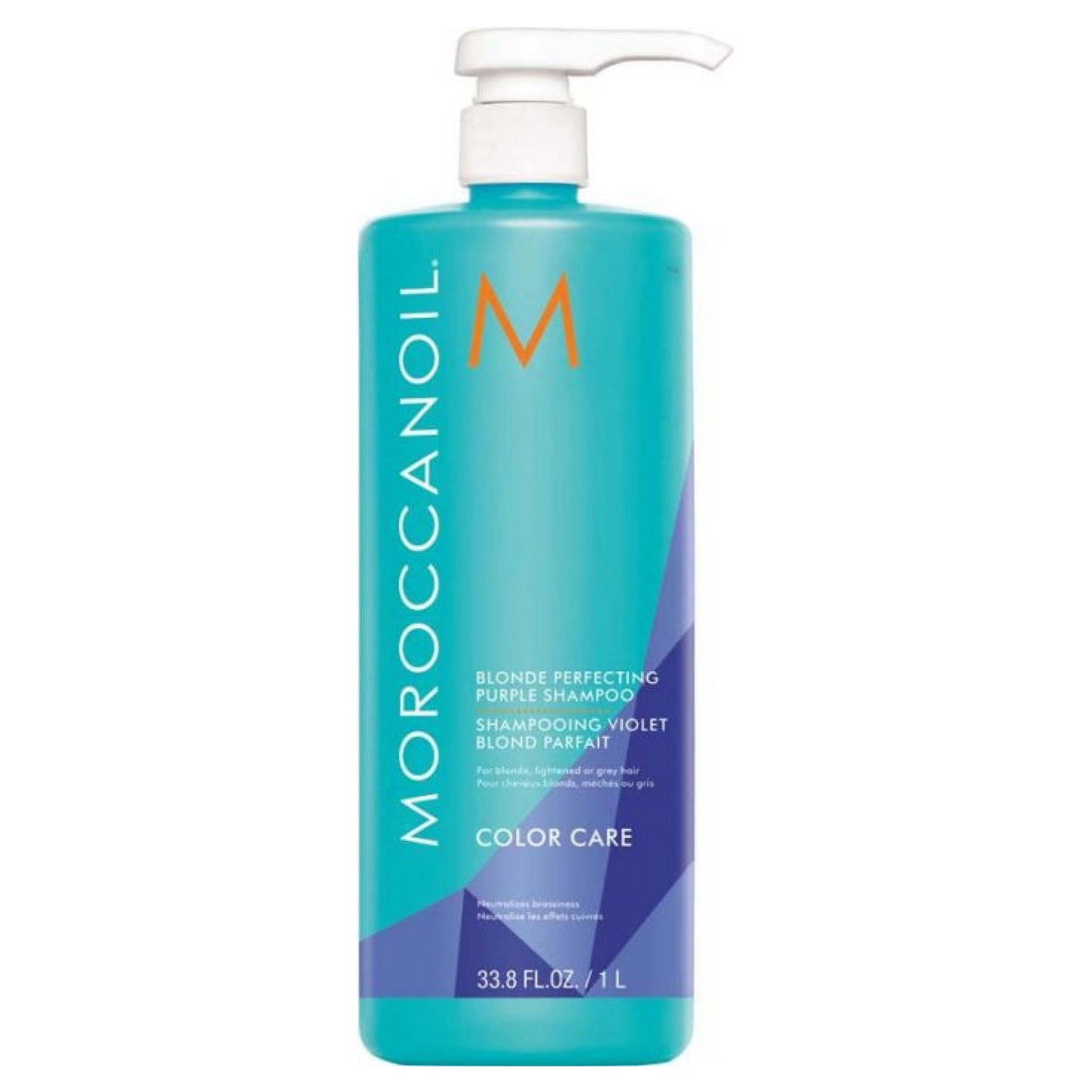 Moroccanoil Blonde Perfecting Purple Shampoo โมรอคแคนออยล์ ผมบลอนด์ แชมพูสีม่วง