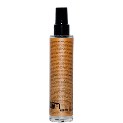ออยด์ ใส่ผมก่อนไดร์  Fanola Oro Therapy 24k Gold Serum Oil Illuminating Hair Fluid