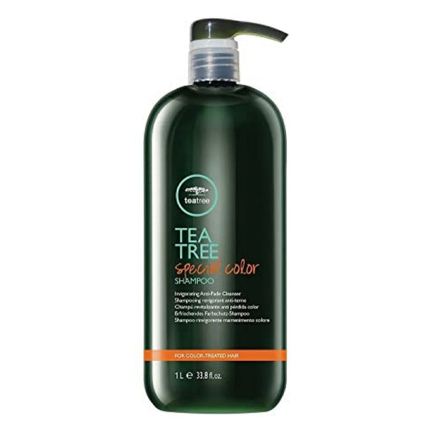 แชมพูป้องกันสีผม น้ำมันทีทรีและเปปเปอร์มินต์ Paul Mitchell Tea Tree Special Color Shampoo