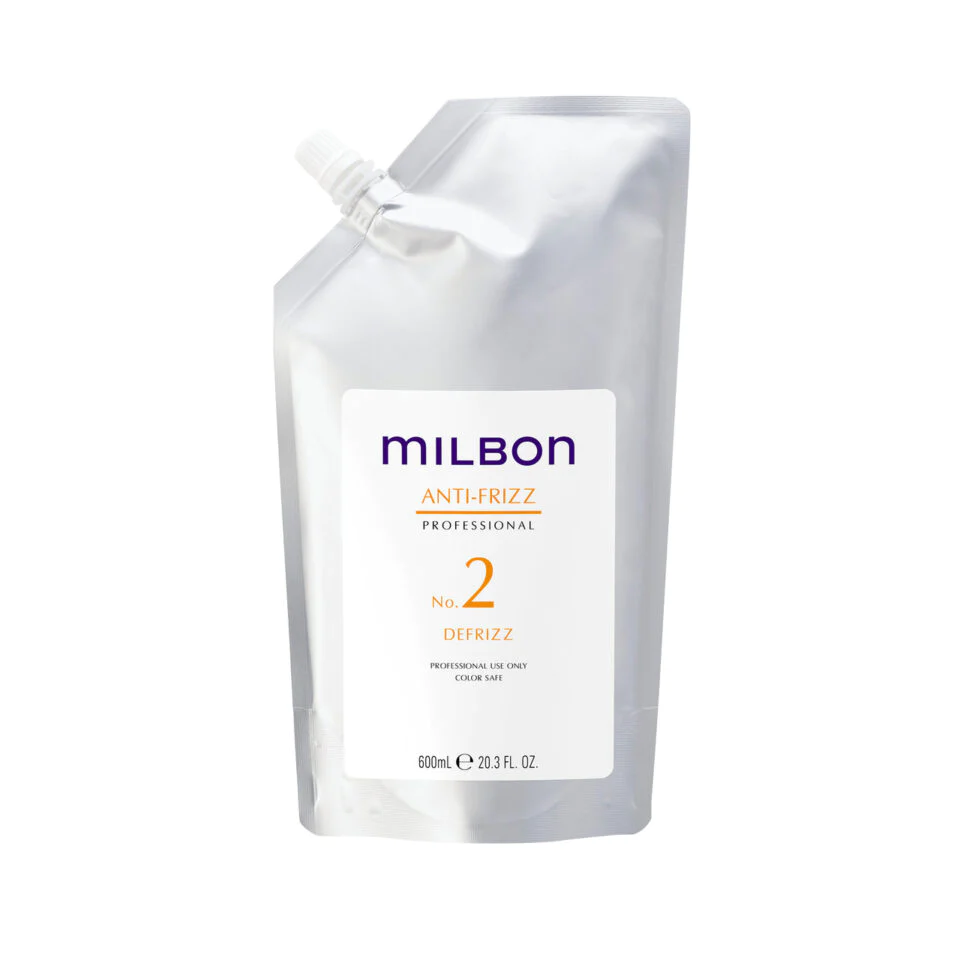 3 ขั้นตอน Milbon Anti-Frizz No 1 primer , No 2 Defrizz , No 3 Seal