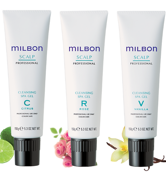 เจล Milbon Scalp Cleansing Spa Gel CITRUS ROSE VANILLA