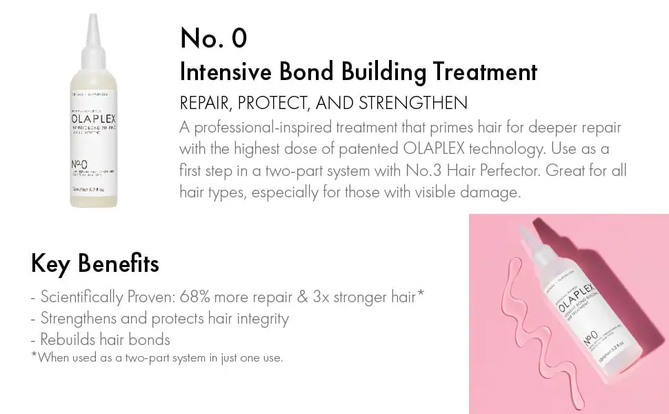 ตัวเชื่อมแกน Olaplex No 0 Intensive Bond Building Treatment 155ml