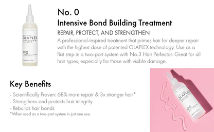 ตัวเชื่อมแกน Olaplex No 0 Intensive Bond Building Treatment 155ml