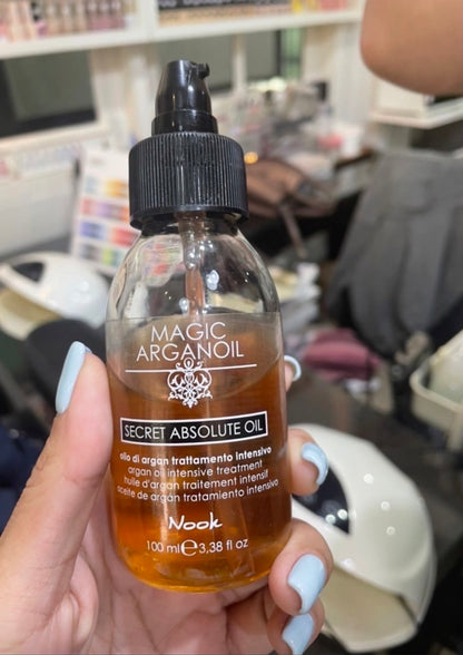 น้ำมันใส่ผม Nook Magic ArganOil Secret Absolute Oil