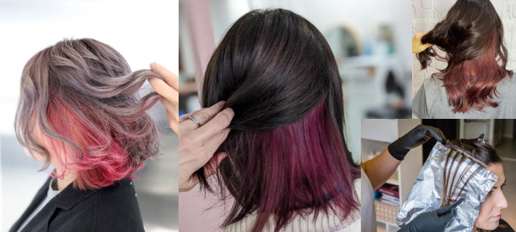 Inner Bleach & Colouring Service - [London Salon]