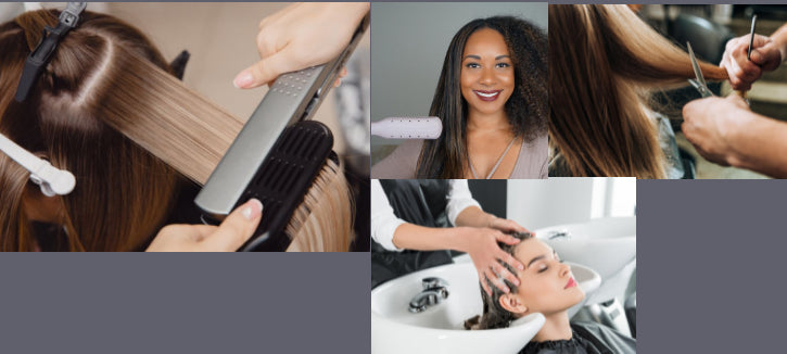 Straightening Rebounding + Haircut  + Treatment - [London Salon]