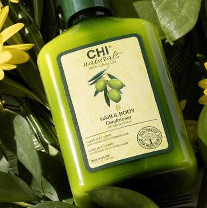 CHI Naturals with Olive Oil Hair and Body Shampoo Body Wash - [London Salon]