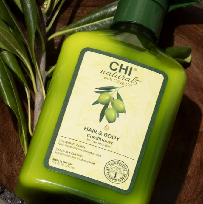 CHI Naturals with Olive Oil Hair and Body Conditioner - [London Salon]