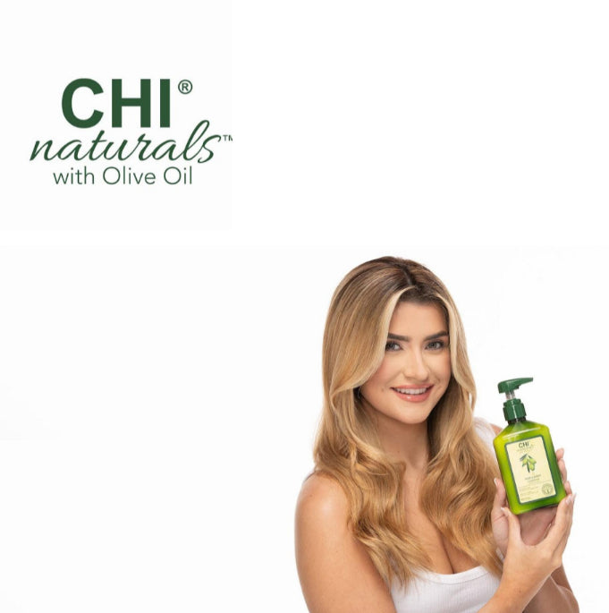 CHI Naturals with Olive Oil Hair and Body Conditioner - [London Salon]