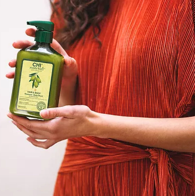 CHI Naturals with Olive Oil Hair and Body Conditioner - [London Salon]