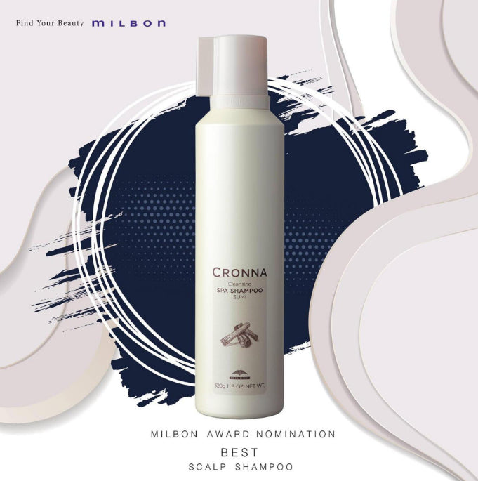 Milbon CRONNA Cleansing SPA Shampoo SUMI - [London Salon]