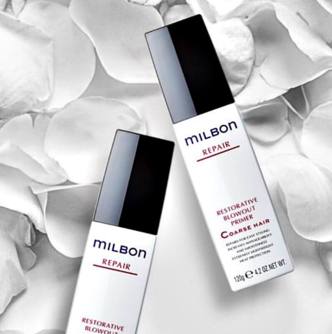 Milbon restorative blowout primer