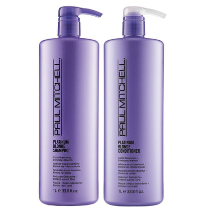 แชมพู และ คอนดิชั่นเนอร์ ม่วง Paul Mitchell Platinum Blonde Shampoo & Conditioner