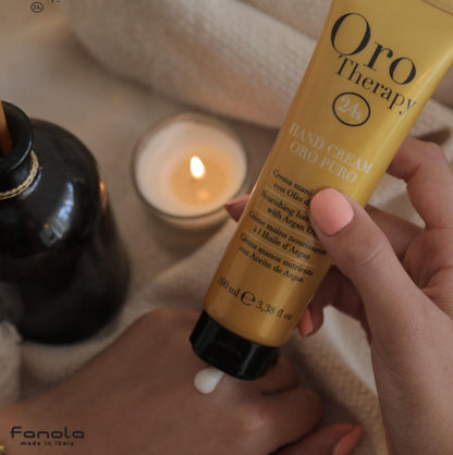 Fanola Hand cream Oro Puro - [London Salon]