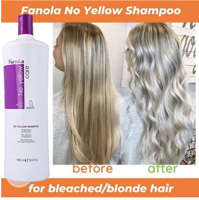 Fanola No Yellow Shampoo Vegan - [London Salon]