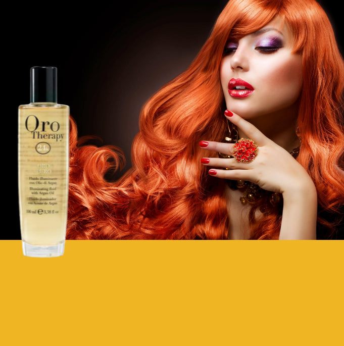 Fanola Oro Therapy Argan Oil Illuminating Fluid - [London Salon]