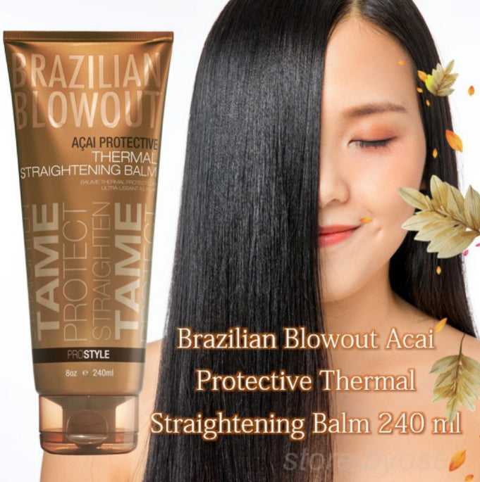 Brazilian Blowout ACAI protective thermal straightening - [London Salon]