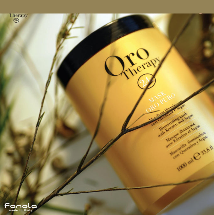 Fanola Oro Puro Illuminating Mask - [London Salon]