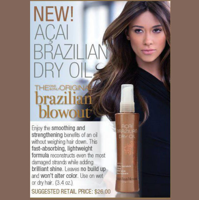 Brazilian Blowout Brazilian Dry Oil - [London Salon]